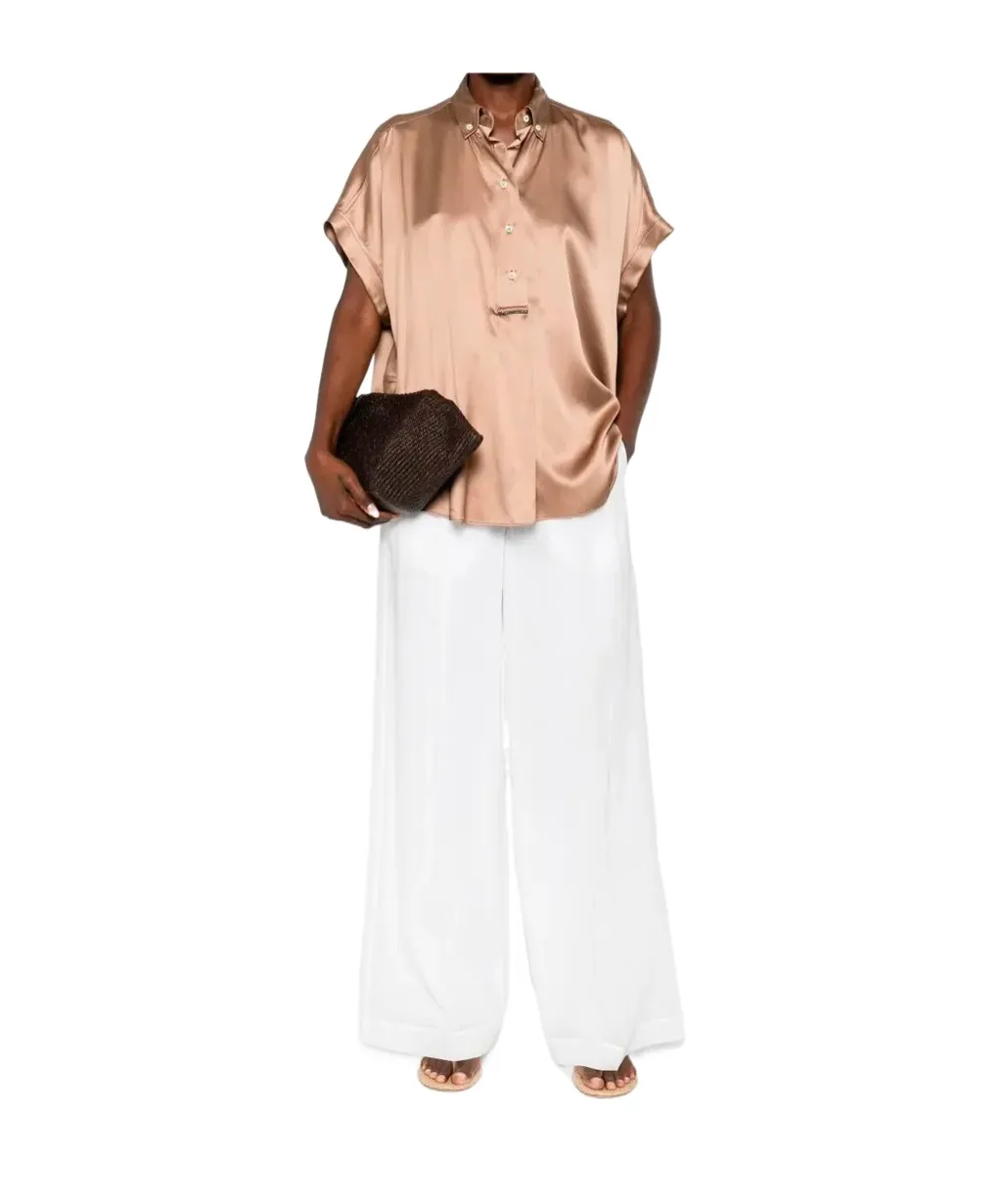 Elasticated-Waistband Trousers