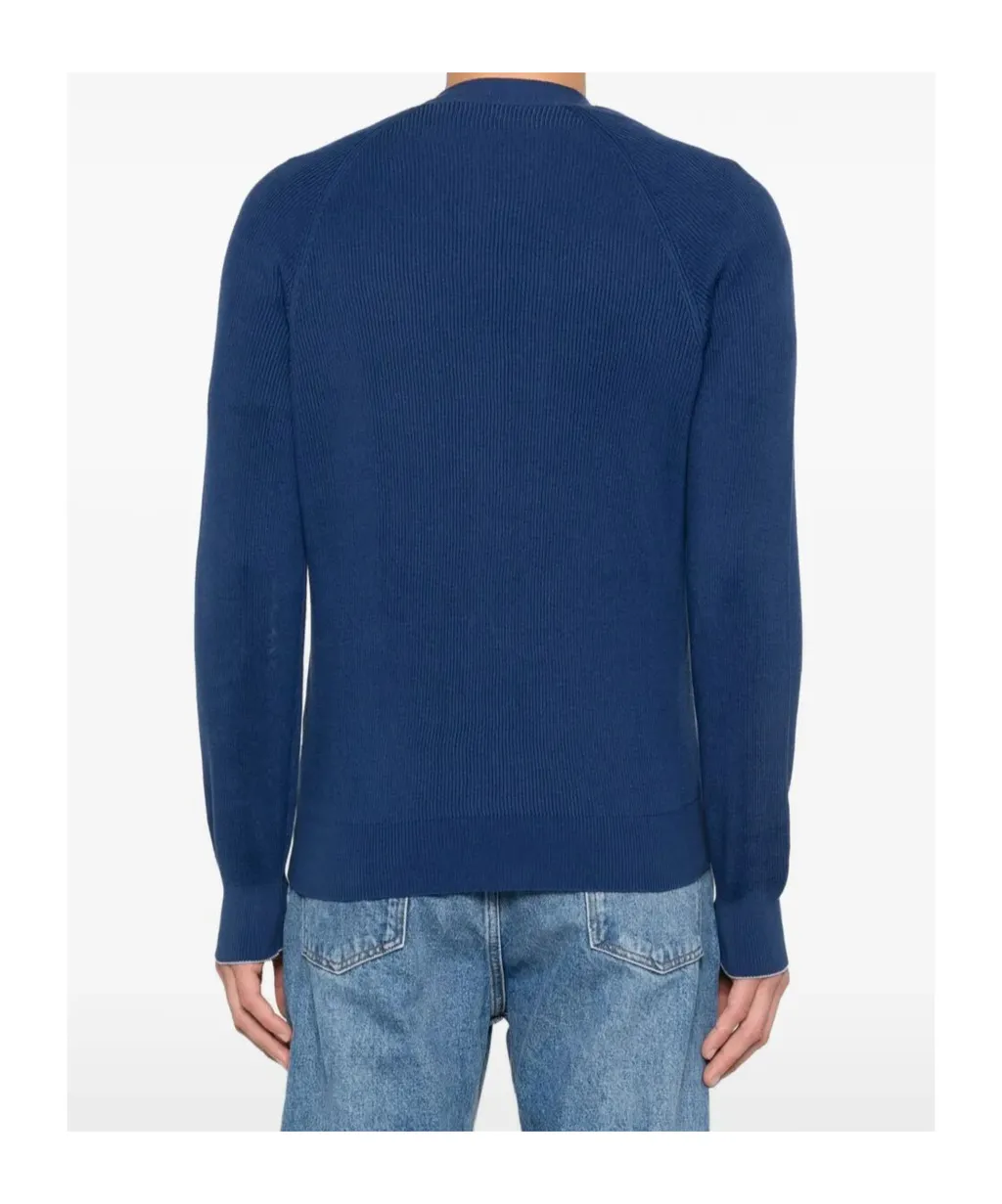 Long-Sleeved Knitted Sweater