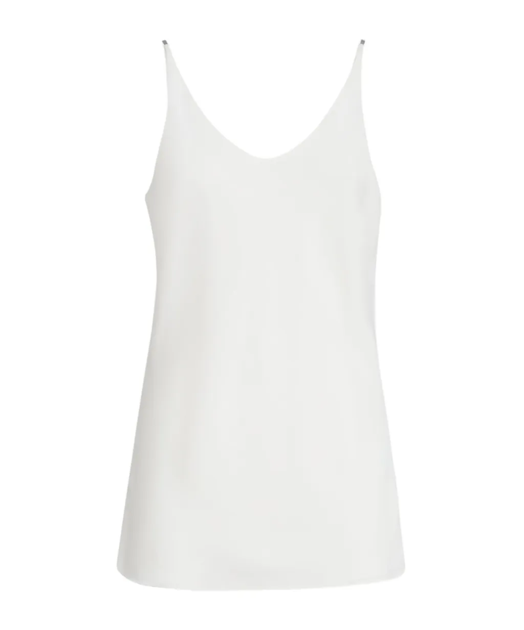 Silk Strap Top