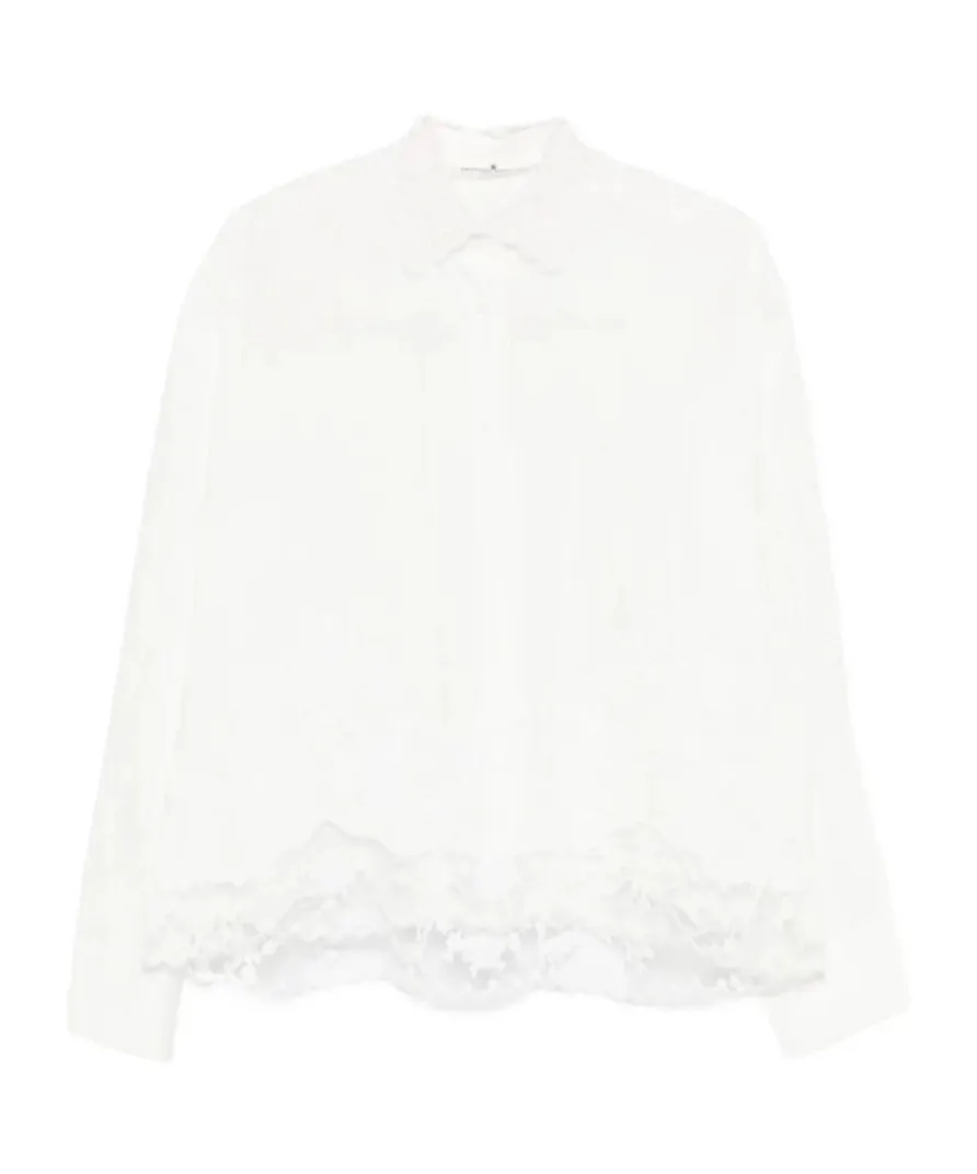 Lace Collar Shirt