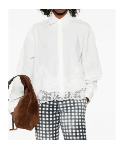 Lace Collar Shirt
