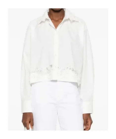 Lace-Detail Shirt