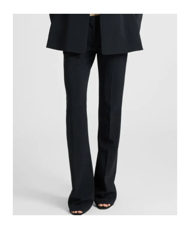 Seam-Detail Trousers