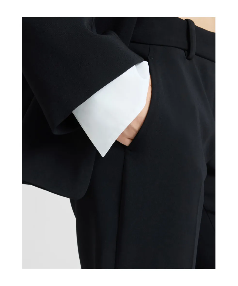 Seam-Detail Trousers