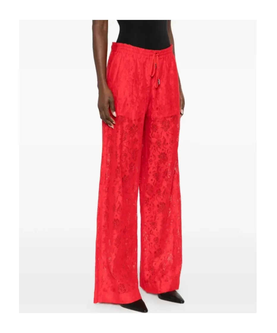 Elastic Waist Casual Pants