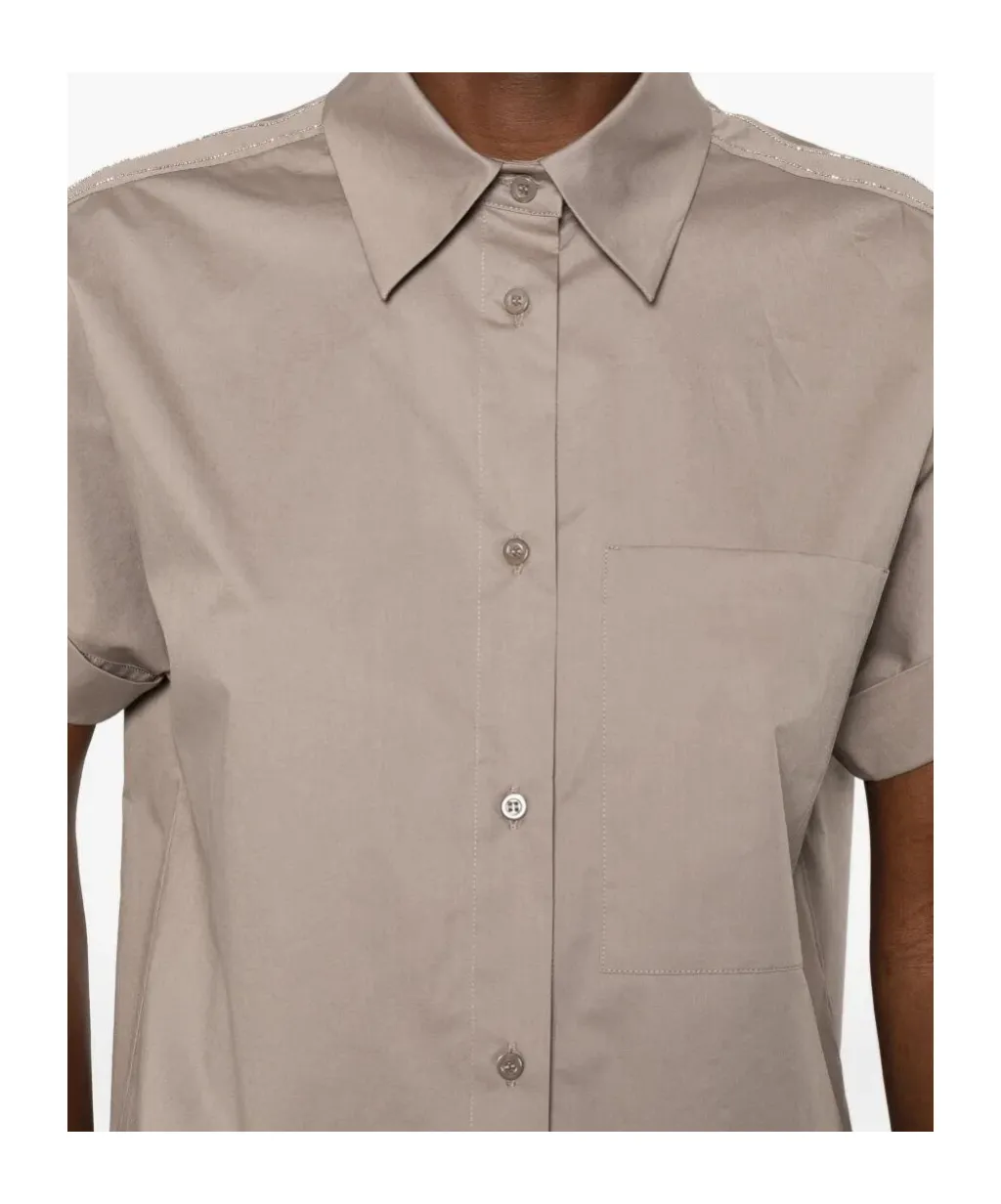 Pocket Embellished Shirt