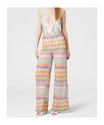 Zigzag Palazzo Pants