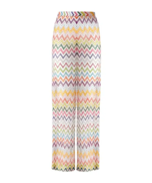 Zigzag Palazzo Pants