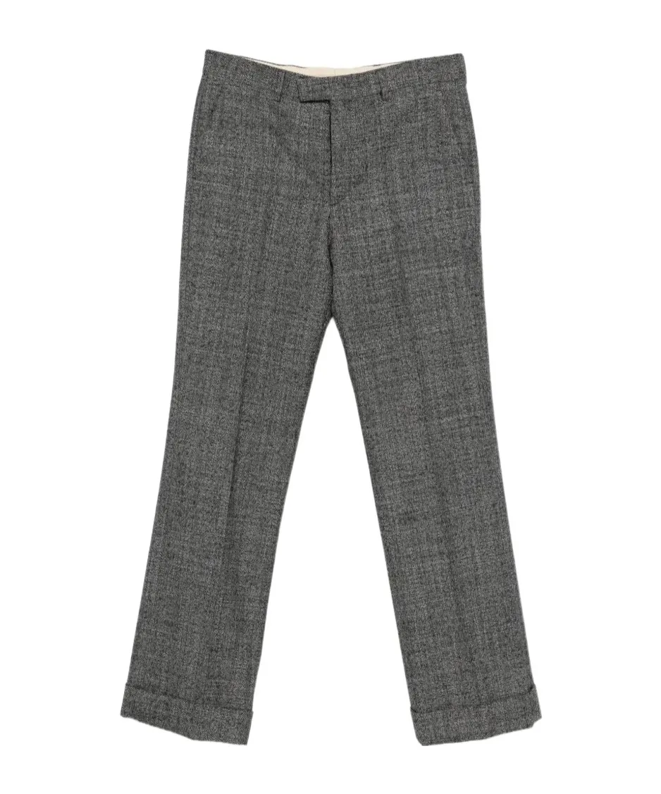 Cuffed-Hem Trousers