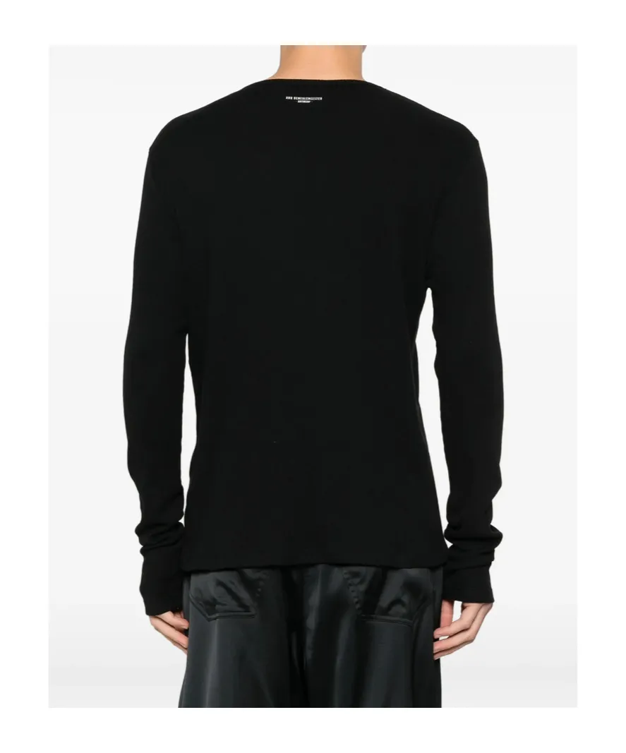Crew Neck Long-Sleeved Knitwear