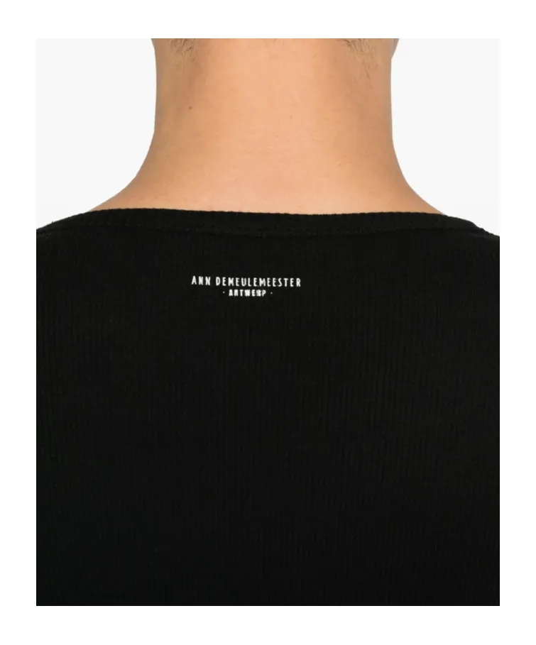 Crew Neck Long-Sleeved Knitwear