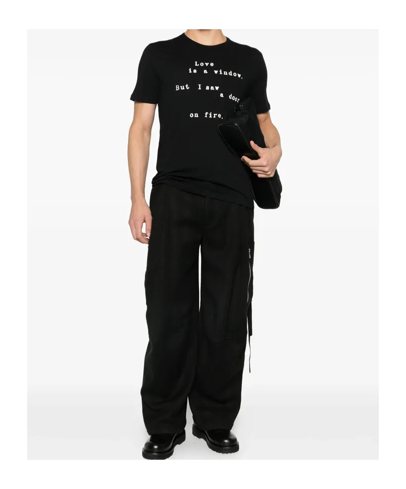 Letter Print T-Shirt