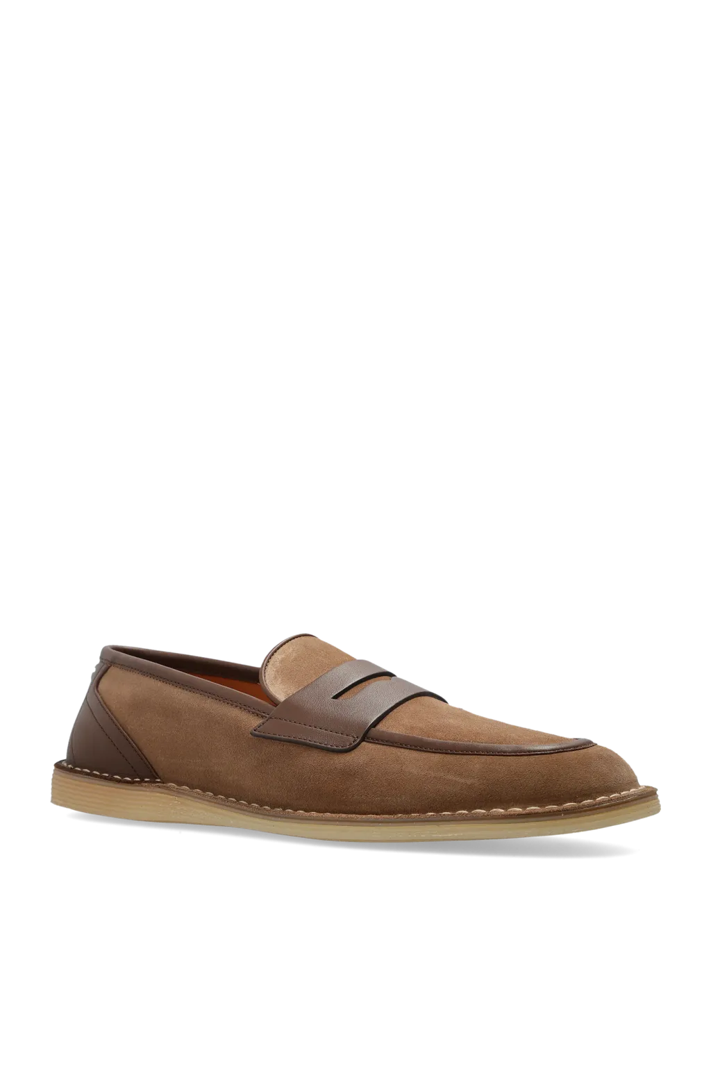 Dolce & Gabbana Logo Plaque Loafers