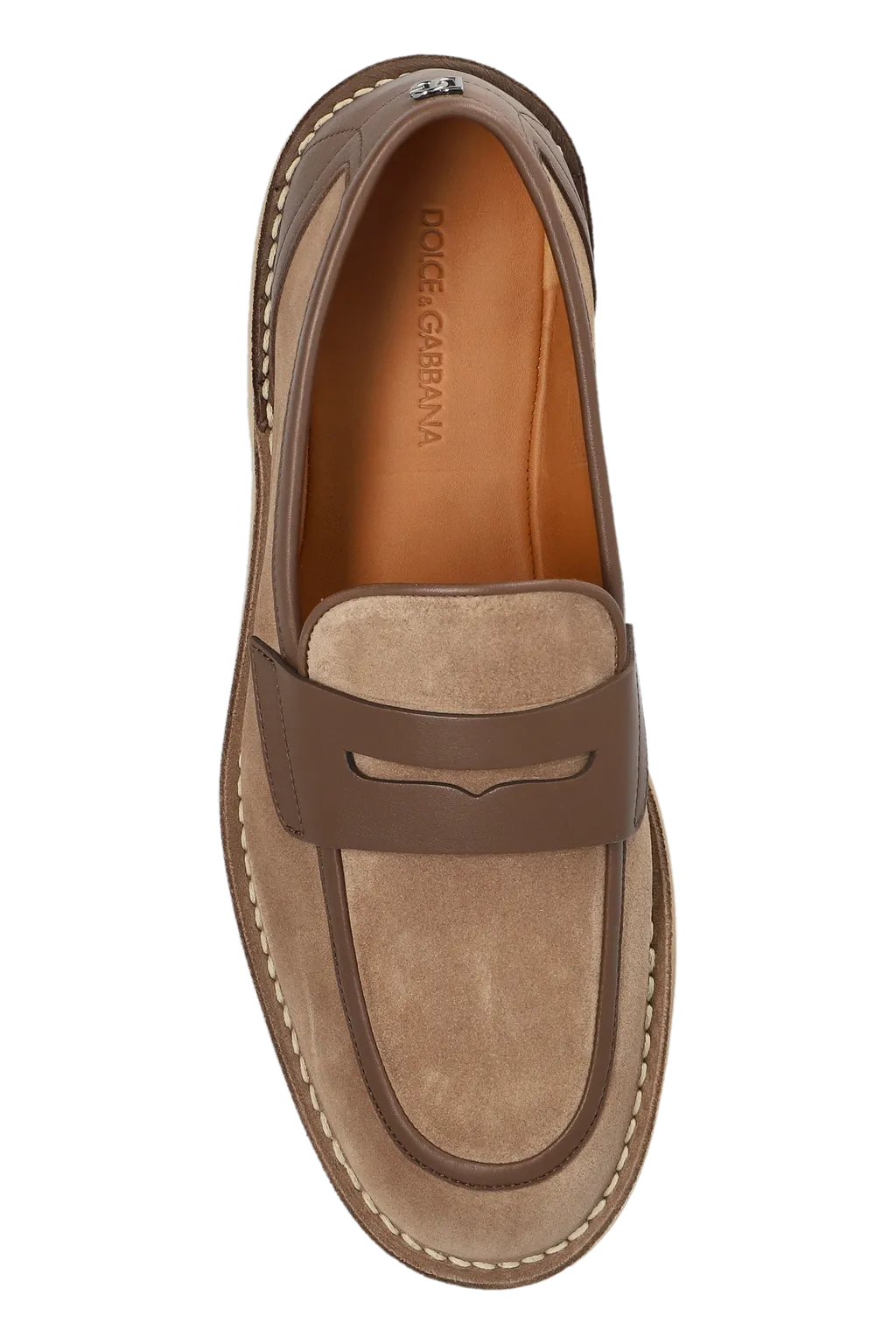 Dolce & Gabbana Logo Plaque Loafers