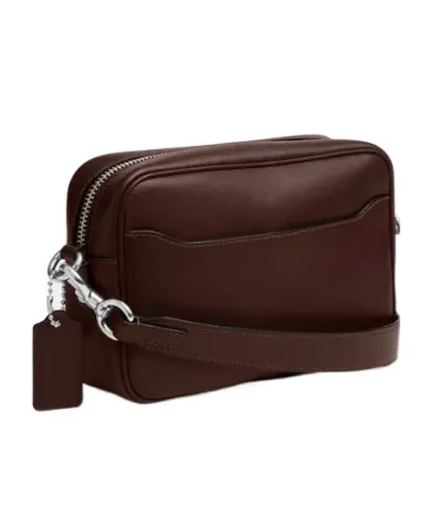 Radio Camera Leather Shoulder Bag