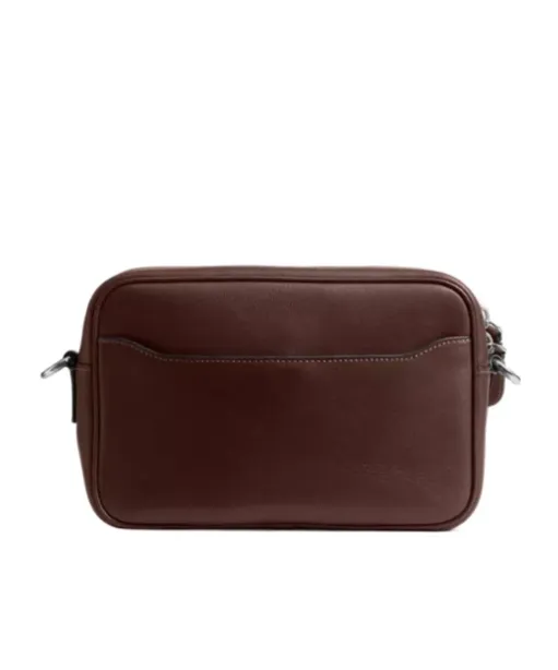 Radio Camera Leather Shoulder Bag