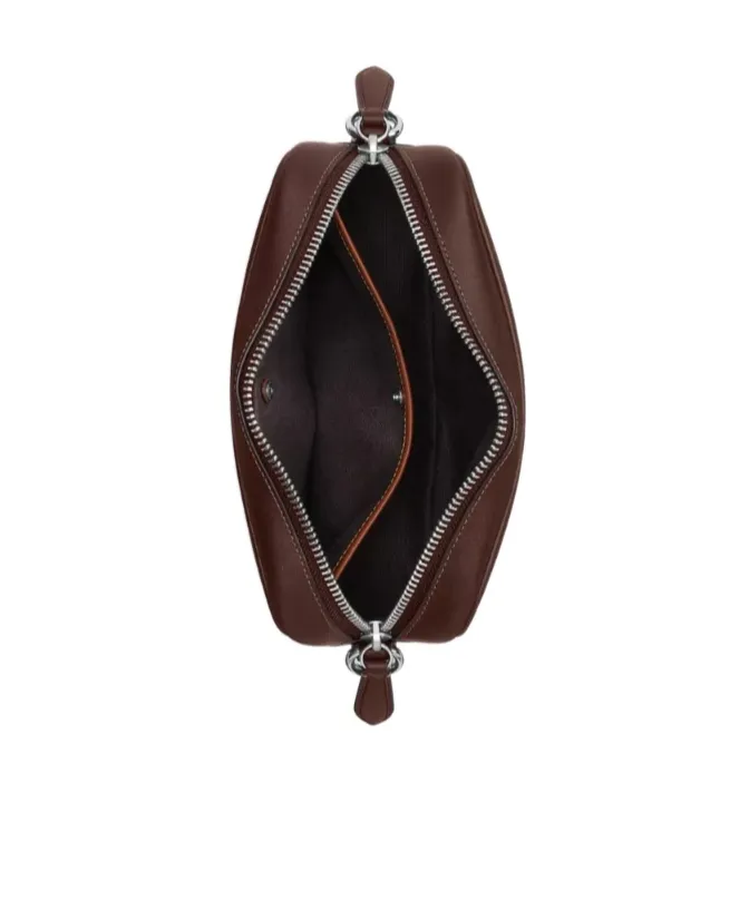 Radio Camera Leather Shoulder Bag