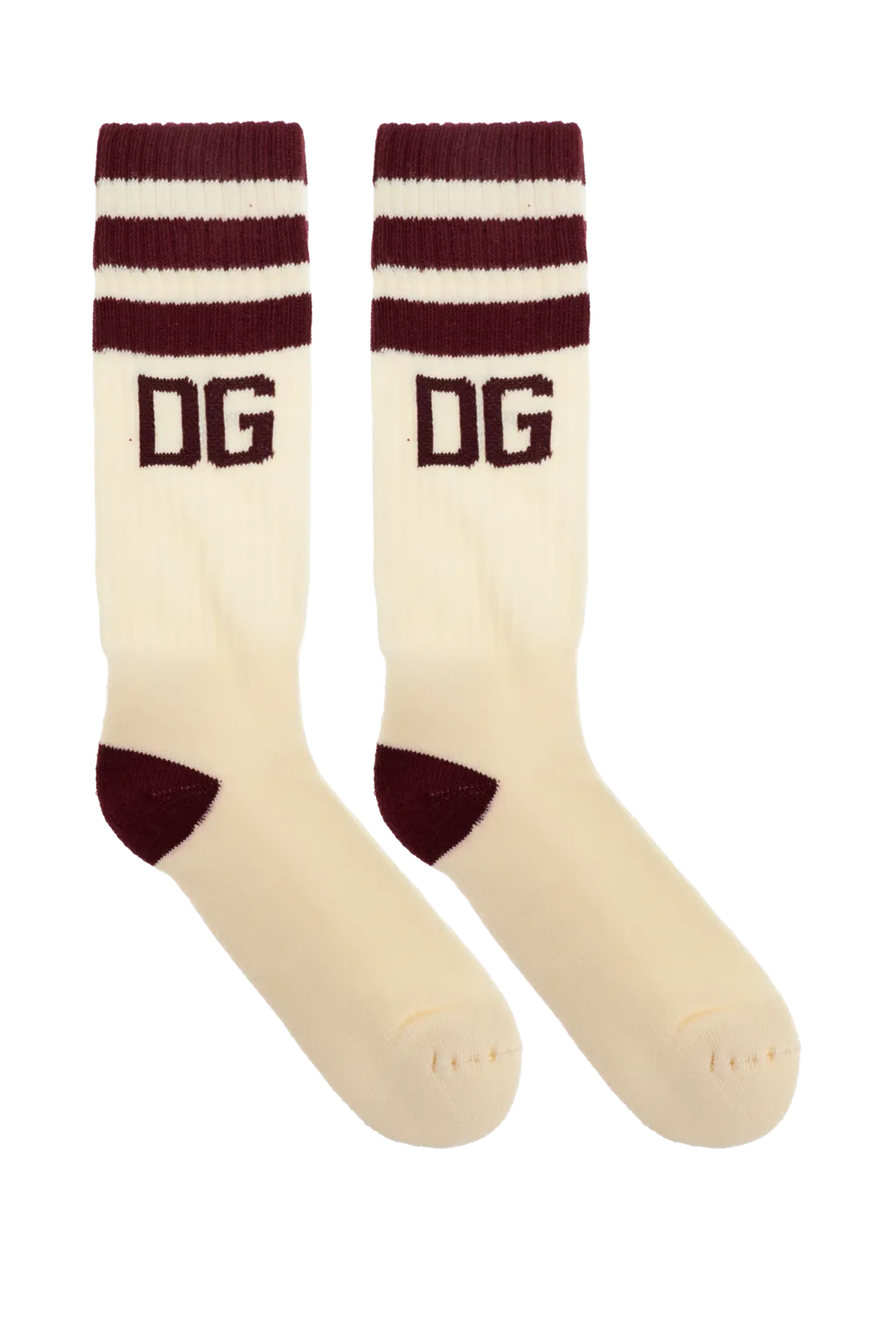 Dolce & Gabbana Logo Stripe Socks