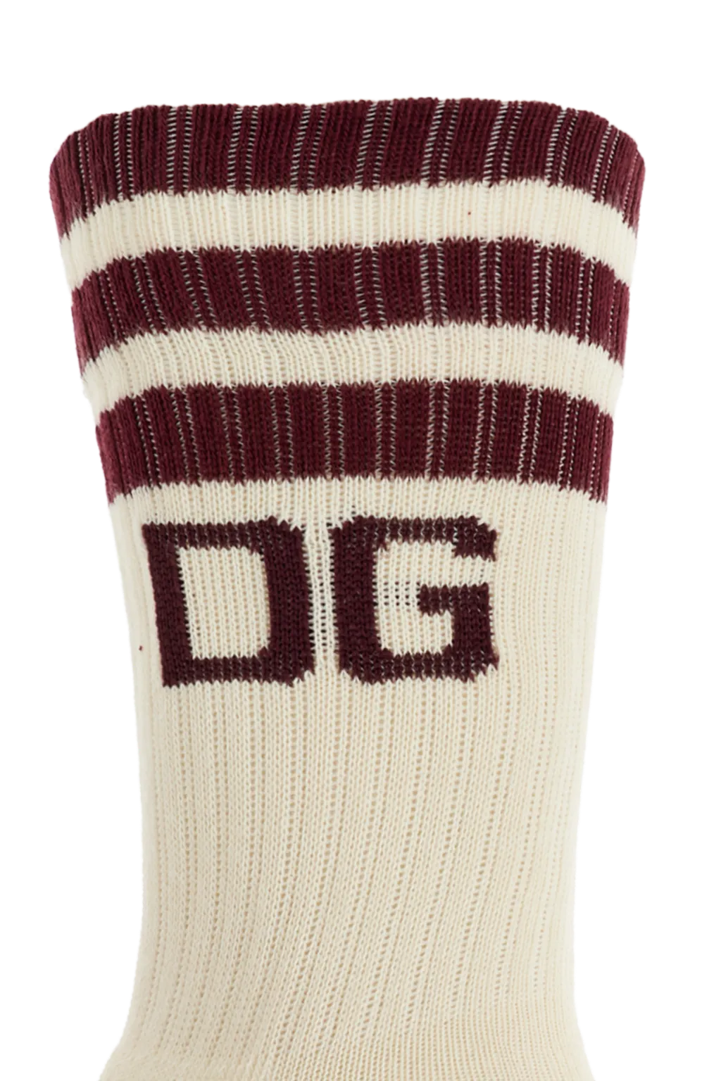 Dolce & Gabbana Logo Stripe Socks