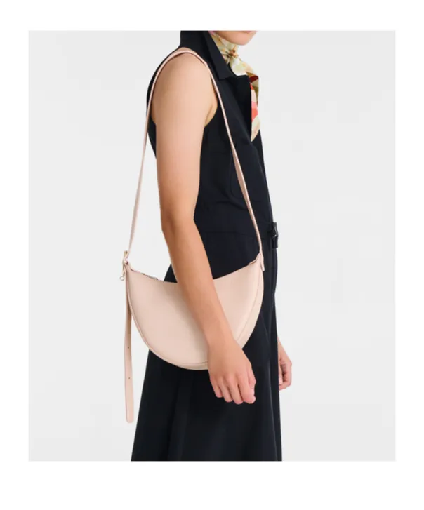 Small Le Foulonné Grained-Leather Crossbody Bag