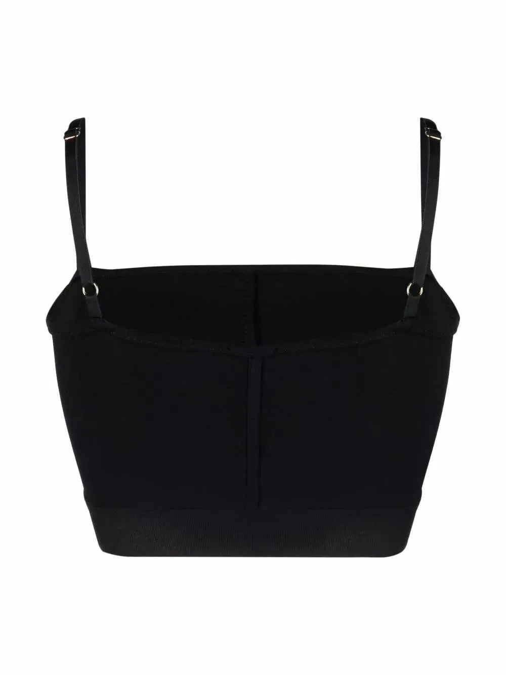 Logo Square-Neck Bra