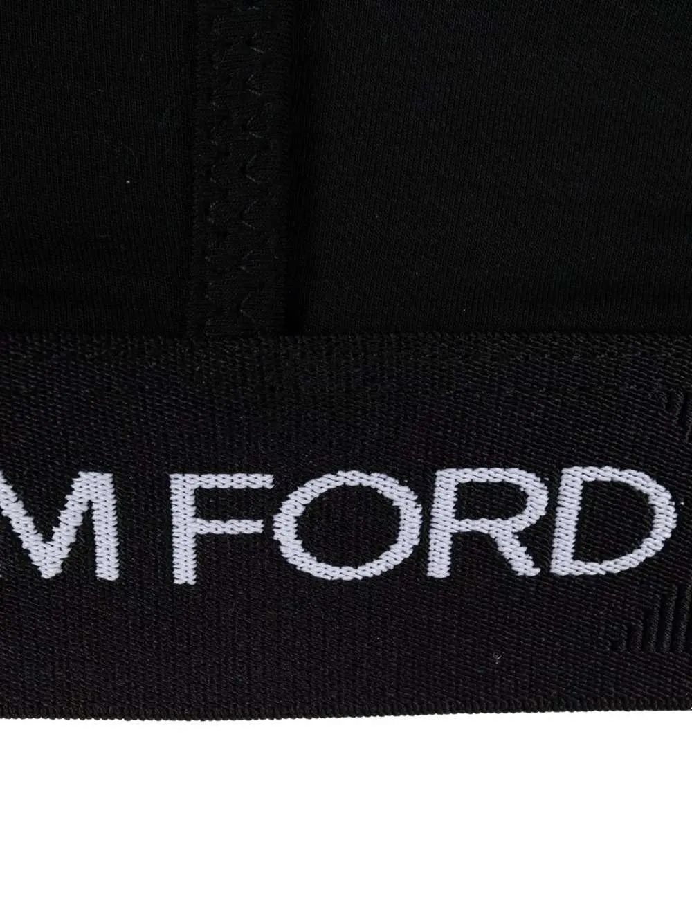 Logo Square-Neck Bra