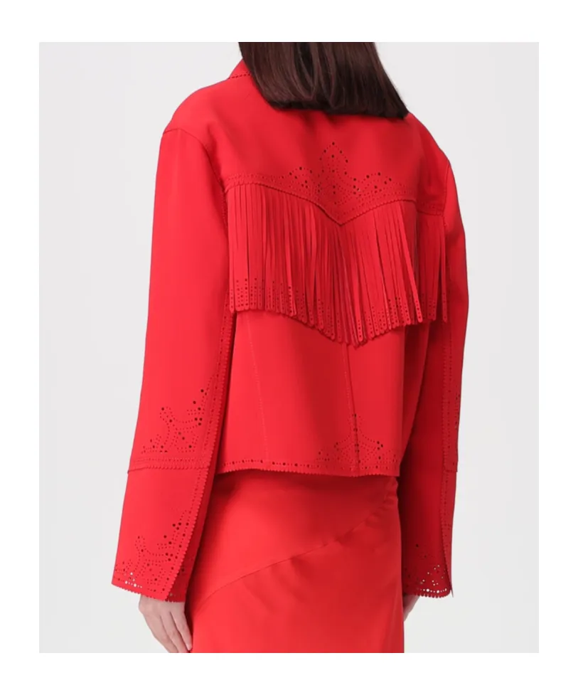 Fringe Laser-Cut Jacket