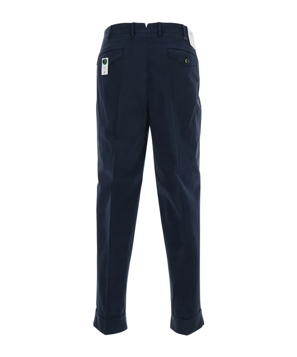Pt Torino Pleated Cuffed Carrot Pants
