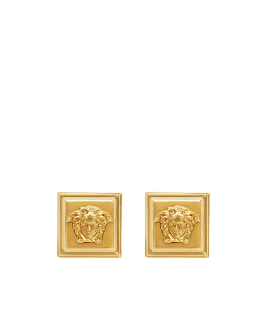 Medusa Square Earrings