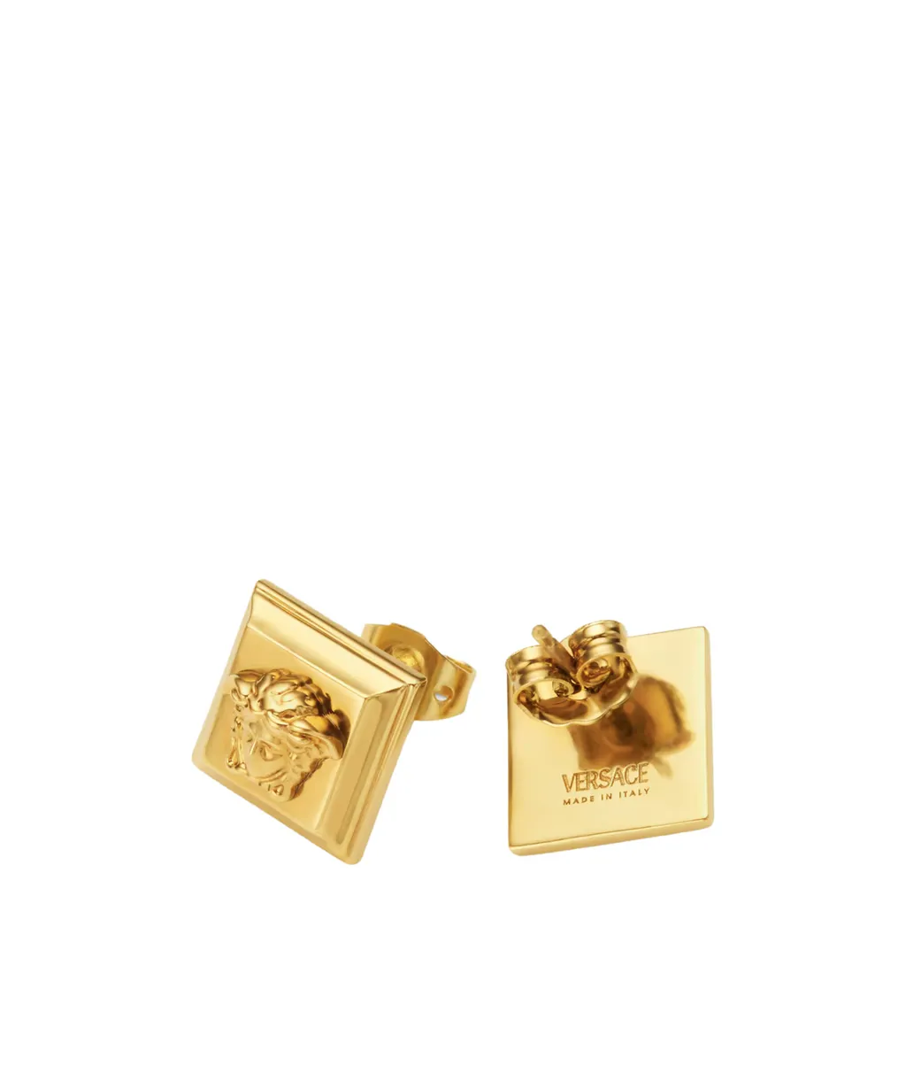 Medusa Square Earrings