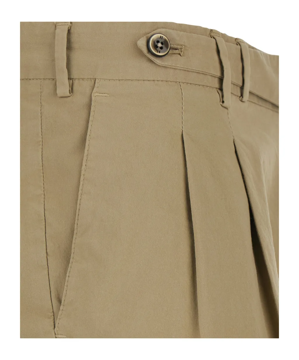 Pt Torino Pleated Cuffed Carrot Pants