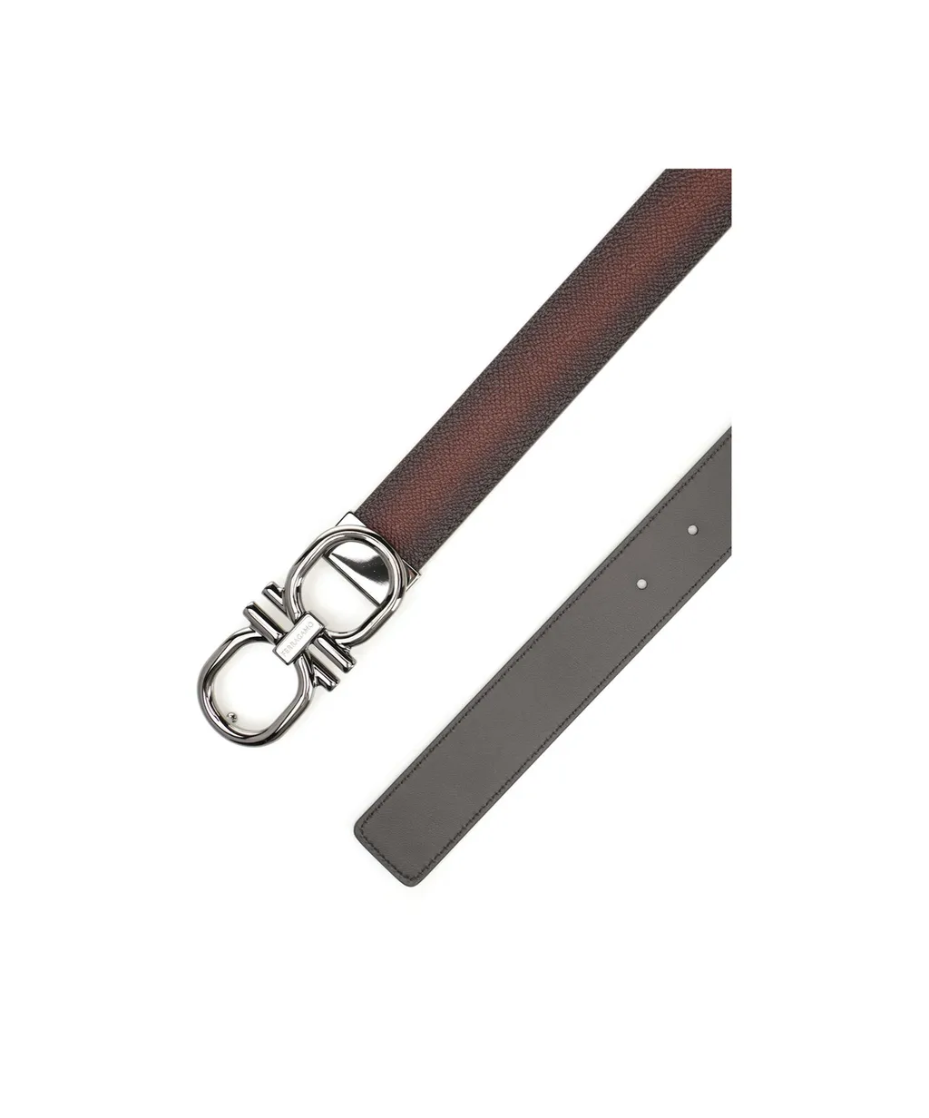 Ferragamo Logo Detailed Adjustable Belt