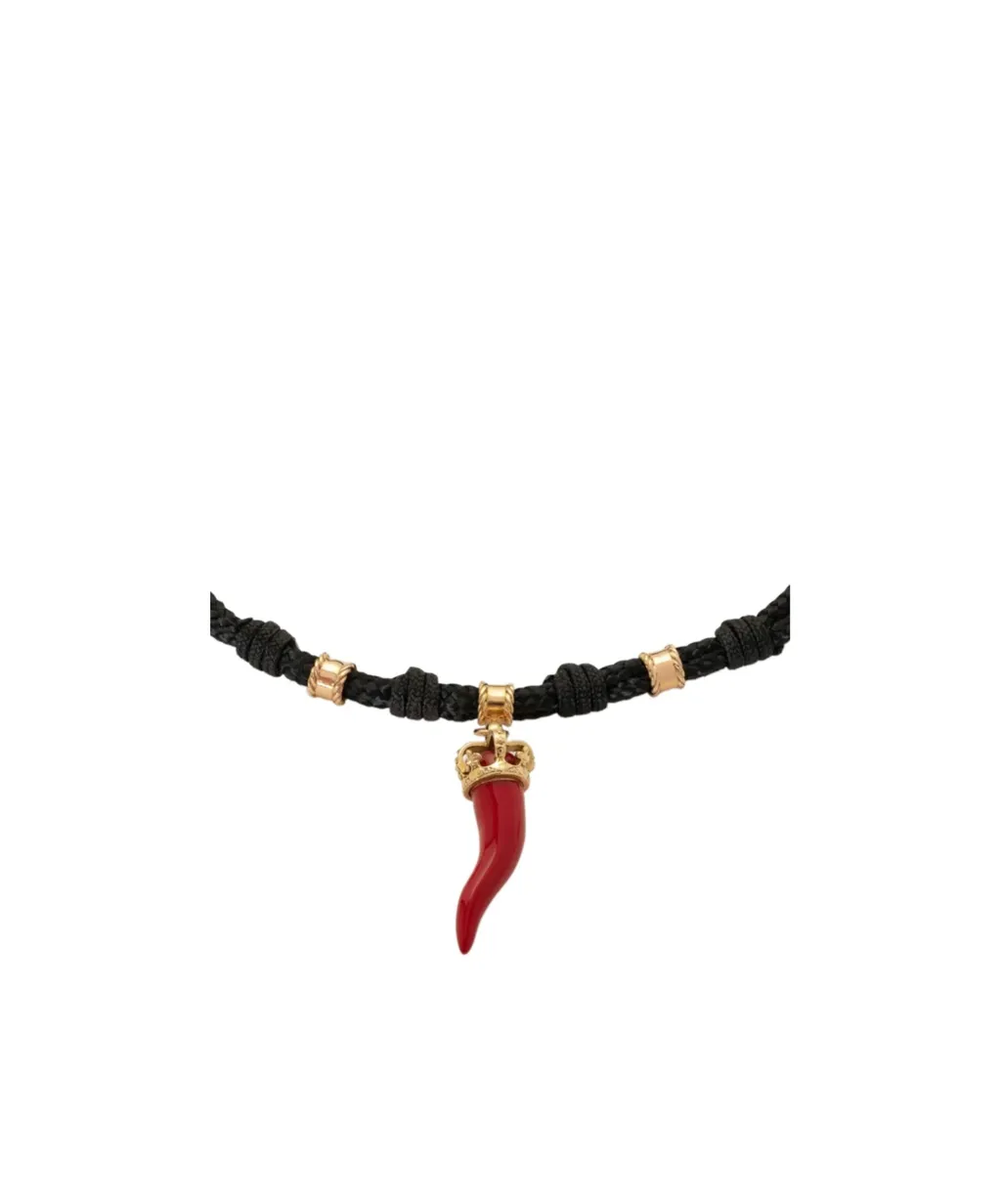 Dolce & Gabbana Charm Cord Bracelet