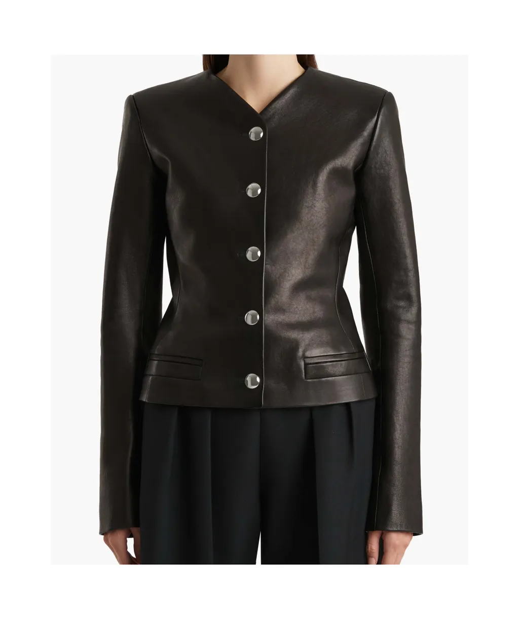 Khaite Nara Button-Up Jacket