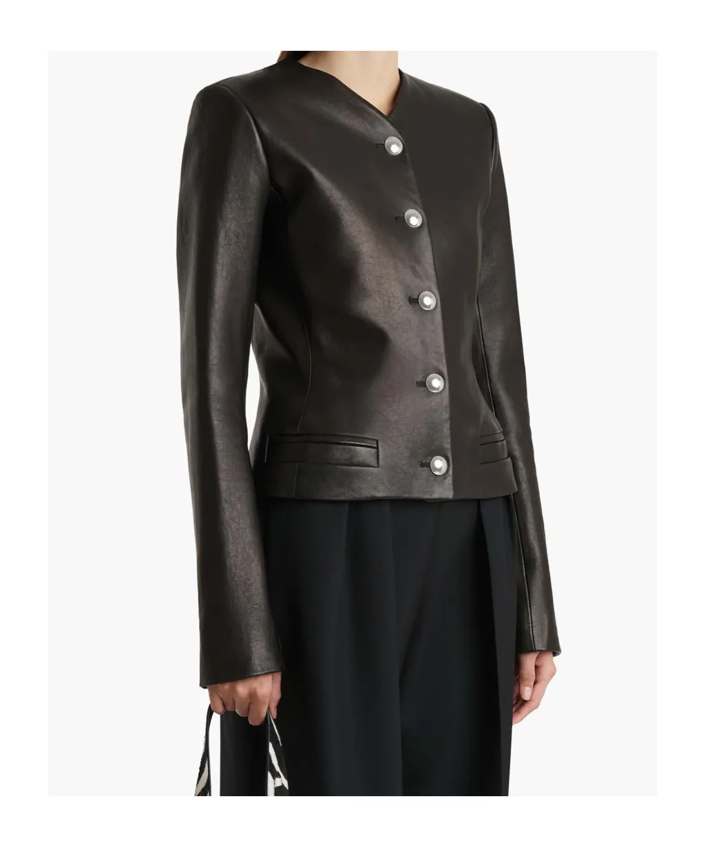 Khaite Nara Button-Up Jacket