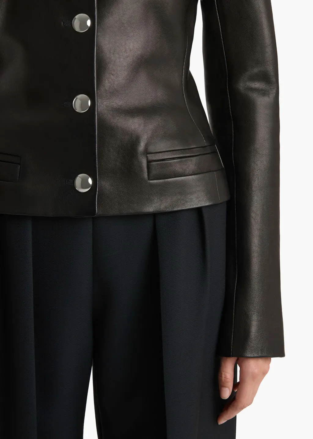 Khaite Nara Button-Up Jacket