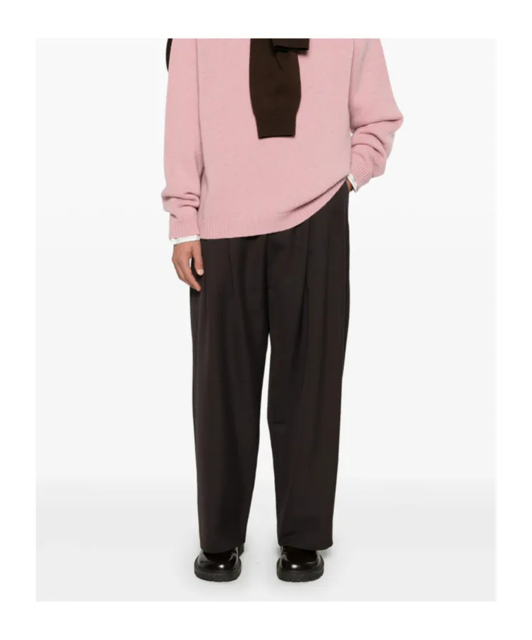 Casual Pants With Belt Loops