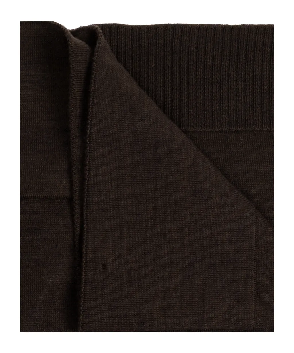 Lemaire Ribbed Knit Scarf