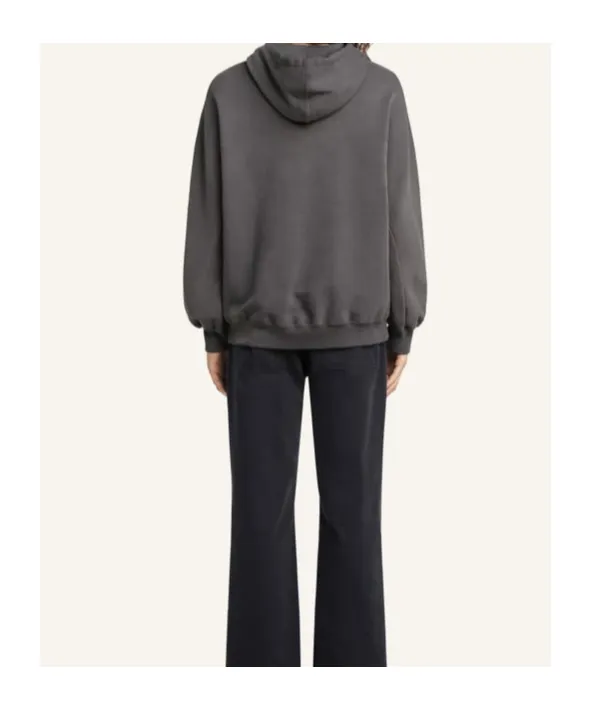 CourrÈGes Logo Drawstring Hoodie