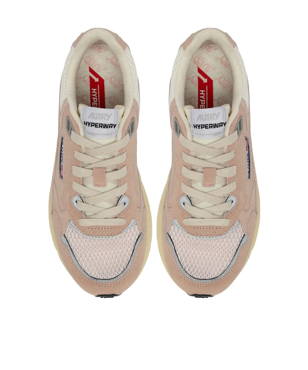 Suede Lace-Up Sneakers