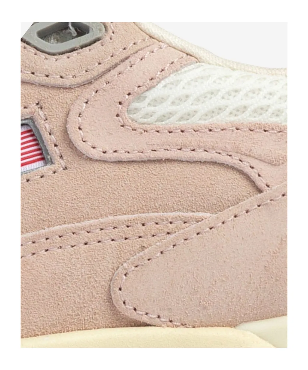 Suede Lace-Up Sneakers
