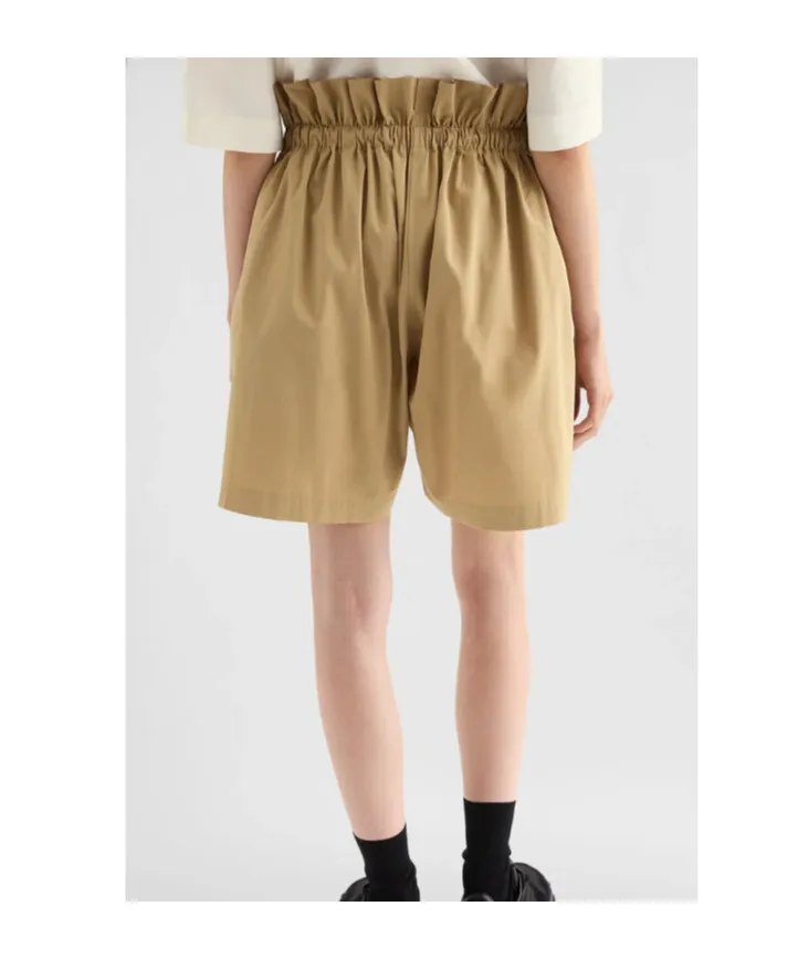 Jil Sander Drawstring Poplin Shorts