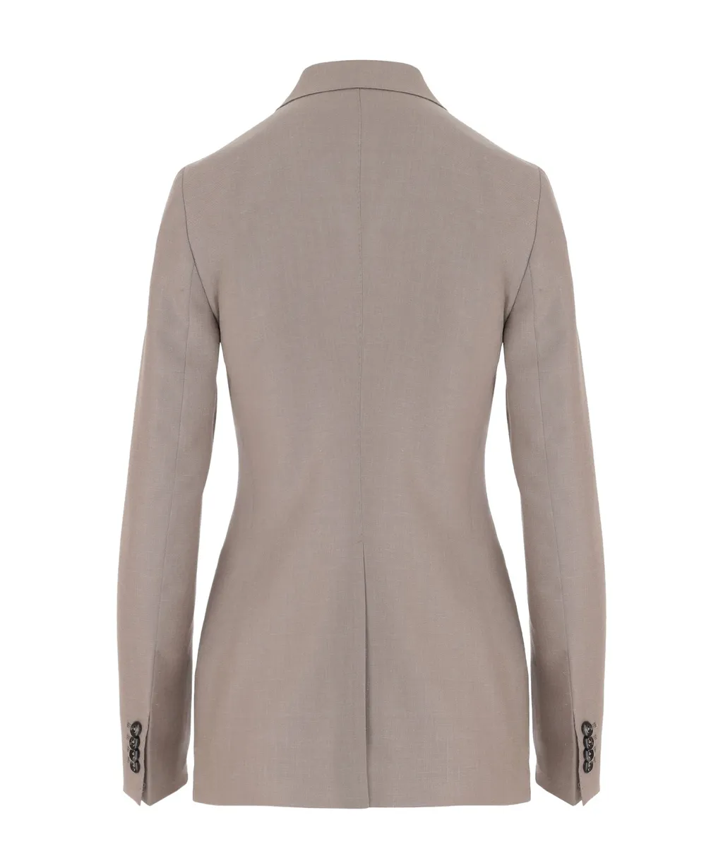 Double-Breasted Suit Jacket