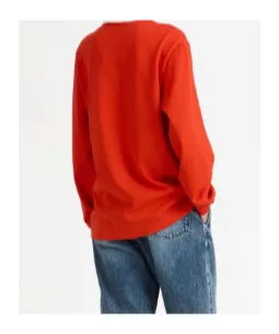 Rugby Polo Top In Bright Red Super Speed