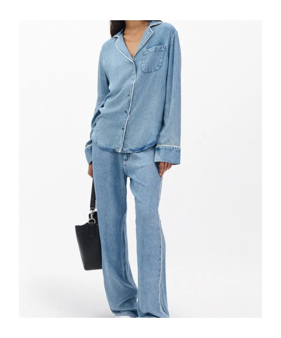 Miramar Long-Sleeve Lounge Shirt