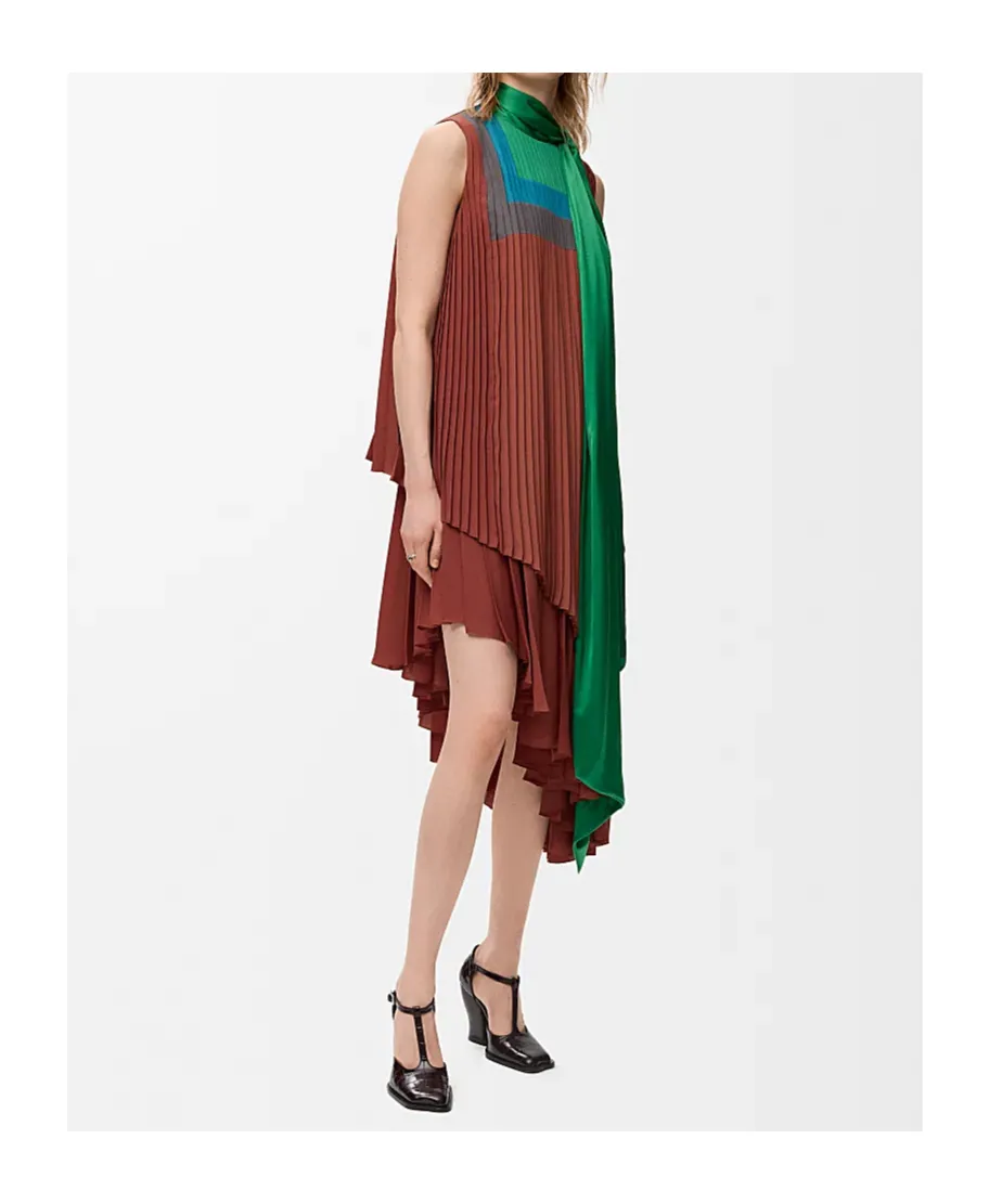 Dress In Technical Crepe