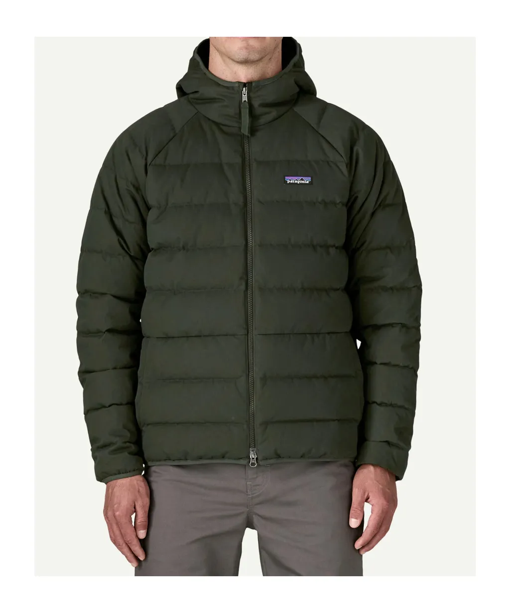 Patagonia Quilted Hooded Down Jacket