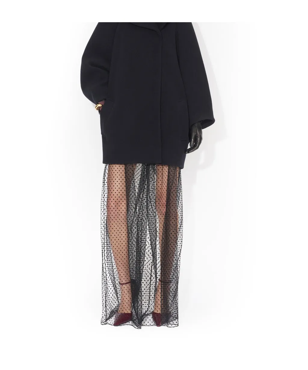 Wide Leg Mesh Pants