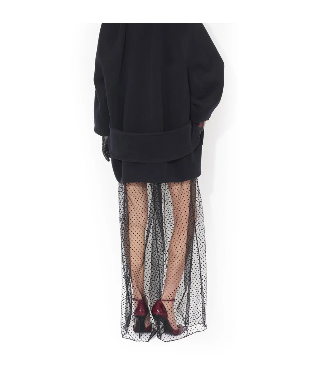 Wide Leg Mesh Pants