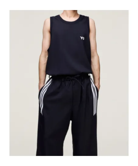 Y-3 Logo Printed Crewneck Tank Top